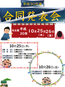 合同発表会